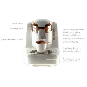 Καφετιέρα Ελληνικού Καφέ Okka