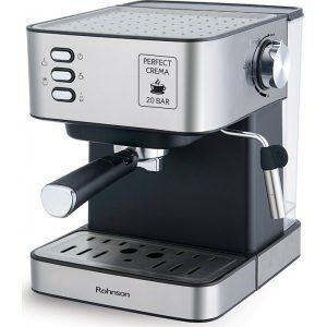 ROHNSON R-982 Μηχανές Espresso Inox