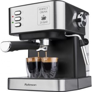 ROHNSON R-982 Μηχανές Espresso Inox