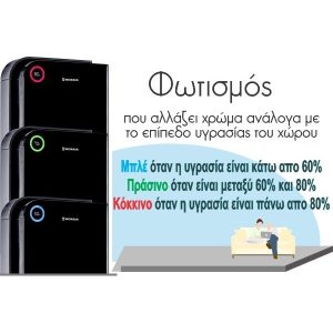 MORRIS MDD-10251W ΑΦΥΓΡΑΝΤΗΡΑΣ WiFi 10L ΜΕ ΖΕΟΛΙΘΟ (Σε 6 άτοκες δόσεις)