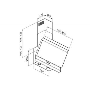 Pyramis Eleganto 90cm 065033001
