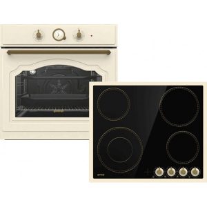Gorenje Φούρνος 71lt άνω Πάγκου με Εστίες Κεραμικές BO7732CLI + EC642CLI