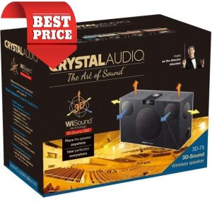 Crystal Audio 3D-75 WiSound Soundbar 100W 6.1 με Τηλεχειριστήριο Μαύρο