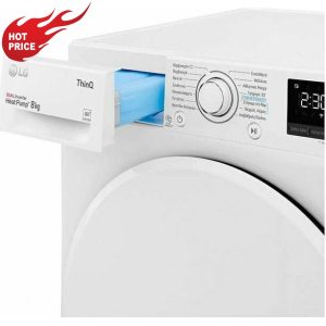 LG RH80V3AV0N Στεγνωτήριο 8kg A++ με Αντλία Θερμότητας