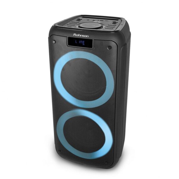 Rohnson Σύστημα Karaoke με Ασύρματo Μικρόφωνo Raver RS-1200 σε Μαύρο Χρώμα