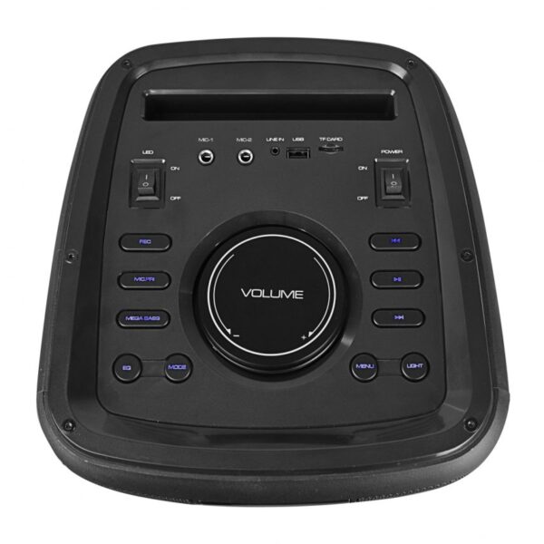 Rohnson Σύστημα Karaoke με Ασύρματo Μικρόφωνo Raver RS-1200 σε Μαύρο Χρώμα - Image 2