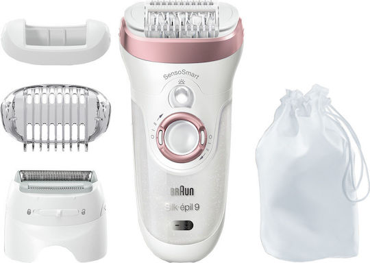 Braun Silk-Epil SES 9/720 Wet & Dry Σετ Αποτρίχωσης Epilator για Σώμα & Μπικίνι S7112663 - Image 3