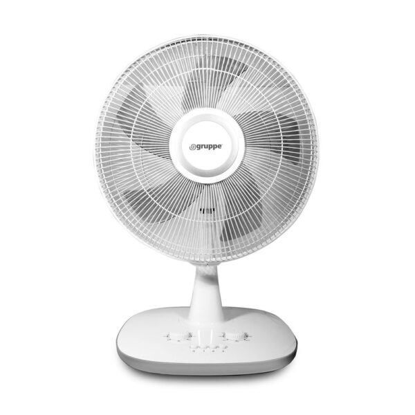 Gruppe FT40-318 White Ανεμιστήρας Επιτραπέζιος White - grey